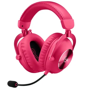 Auriculares Inalámbricos Logitech G Pro X 2, Gamer, LIGHTSPEED, Bluetooth, Rosa
