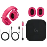 Auriculares Inalámbricos Logitech G Pro X 2, Gamer, LIGHTSPEED, Bluetooth, Rosa