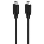 Cable USB-C a USB-C Genius ACC-C2CC-3A, Power Delivery 60W, Negro
