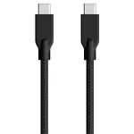 Cable USB-C a USB-C Genius ACC-C2CC-3A, Power Delivery 60W, Negro