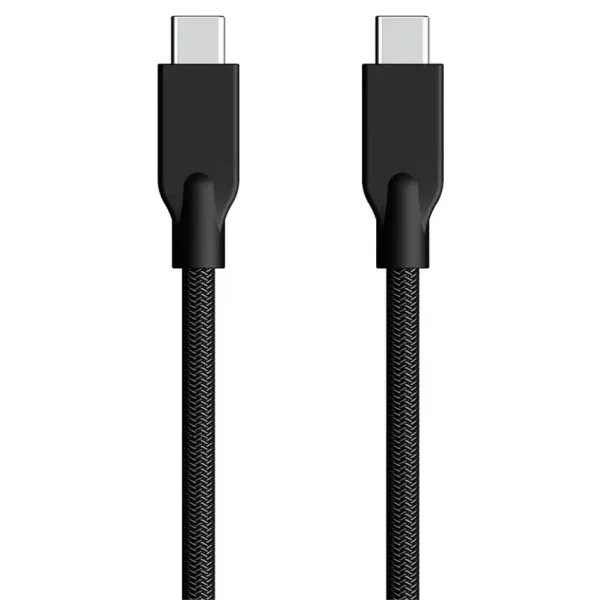 Cable USB-C a USB-C Genius ACC-C2CC-3A, Power Delivery 60W, Negro