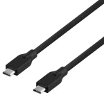 Cable USB-C a USB-C Genius ACC-C2CC-3A, Power Delivery 60W, Negro