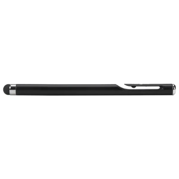 Lápiz óptico Targus Estándar, Deslizamiento suave, Antimicrobiano, Punta de goma fina y duradera, Negro