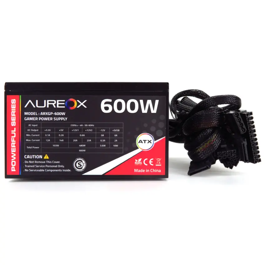 Fuente de alimentación Aureox ARXGP-600W