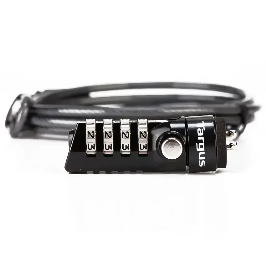 Cable de Seguridad con Candado Targus ASP61LA DEFCON T-Lock, Combinación Reiniciable