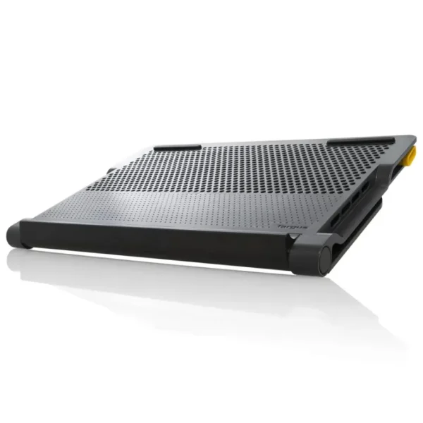 Base Refrigerante Targus Chill Mat+ con Hub de 4 Puertos, 2 Coolers, Admite Notebook de 17"