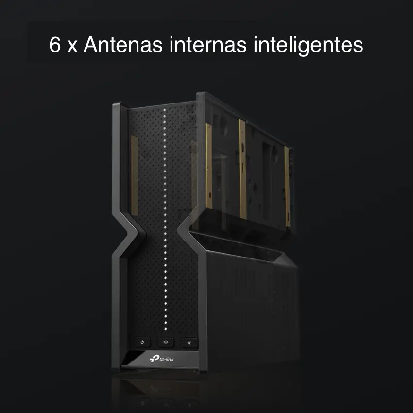 Router Wi-Fi TP-Link Archer BE700, BE15000, Triple banda, 2.5G / 10G, Negro