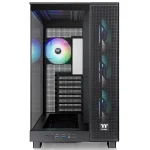 Gabinete Thermaltake View 380 XL TG ARGB, ATX, Sin Fuente, Vidrio Templado Frontal y Lateral, 4 Fan 12 cm ARGB, Negro