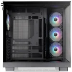 Gabinete Thermaltake View 380 XL TG ARGB, ATX, Sin Fuente, Vidrio Templado Frontal y Lateral, 4 Fan 12 cm ARGB, Negro