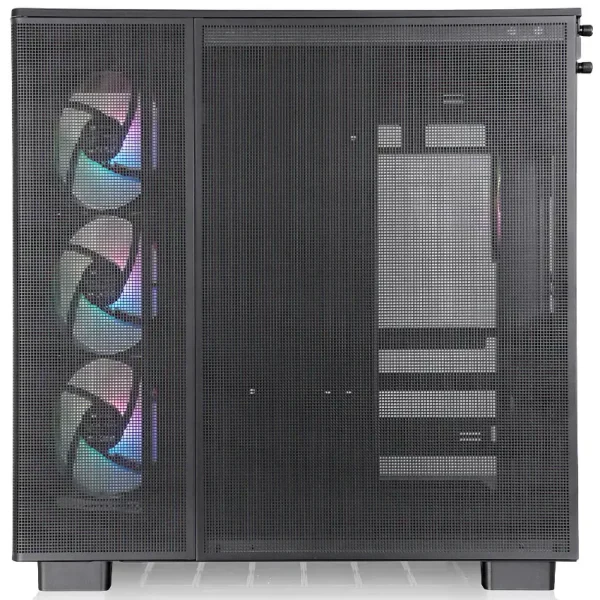 Gabinete Thermaltake View 380 XL TG ARGB, ATX, Sin Fuente, Vidrio Templado Frontal y Lateral, 4 Fan 12 cm ARGB, Negro