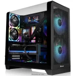 Gabinete Thermaltake View 390 Air, ATX, Sin Fuente, Vidrio Templado, 2 Fan 12 cm, Negro