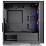 Gabinete Thermaltake Divider 170 TG ARGB, Micro-ATX, Sin Fuente, Vidrio Templado, 2 Fan 12 cm ARGB, Negro