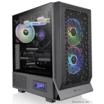 Gabinete Thermaltake Ceres 300 TG ARGB, E-ATX, Sin Fuente, Vidrio Templado, 1 Fan 14 cm, 2 Fan 14 cm ARGB, Negro