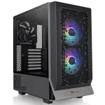 Gabinete Thermaltake Ceres 300 TG ARGB, E-ATX, Sin Fuente, Vidrio Templado, 1 Fan 14 cm, 2 Fan 14 cm ARGB, Negro