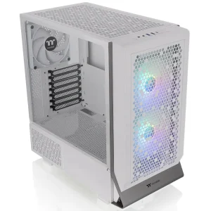 Gabinete Thermaltake Ceres 300 TG ARGB Snow, E-ATX, Sin Fuente, Vidrio Templado, 1 Fan 14 cm, 2 Fan 14 cm ARGB, Blanco