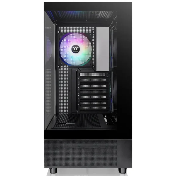 Gabinete Thermaltake View 270 Plus TG ARGB, E-ATX, Sin Fuente, Vidrio Templado Frontal y Lateral, 3 Fan 12 cm ARGB, Negro