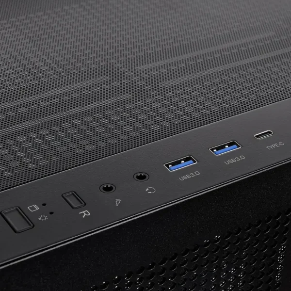 Gabinete Thermaltake View 270 Plus TG ARGB, E-ATX, Sin Fuente, Vidrio Templado Frontal y Lateral, 3 Fan 12 cm ARGB, Negro