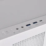 Gabinete Thermaltake View 270 Plus TG ARGB Snow, E-ATX, Sin Fuente, Vidrio Templado Frontal y Lateral, 3 Fan 12 cm ARGB, Blanco