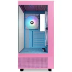 Gabinete Thermaltake View 270 Plus TG ARGB Bubble Pink, E-ATX, Sin Fuente, Vidrio Templado Frontal y Lateral, 3 Fan 12 cm ARGB, Rosa/Celeste