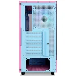Gabinete Thermaltake View 270 Plus TG ARGB Bubble Pink, E-ATX, Sin Fuente, Vidrio Templado Frontal y Lateral, 3 Fan 12 cm ARGB, Rosa/Celeste