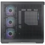 Gabinete Thermaltake View 380 TG ARGB, ATX, Sin Fuente, Vidrio Templado Frontal y Lateral, 4 Fan 12 cm ARGB, Negro