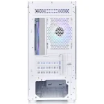 Gabinete Thermaltake View 170 TG ARGB Snow, Micro-ATX, Sin Fuente, Vidrio Templado Frontal y Lateral, 3 Fan 12 cm ARGB, Blanco