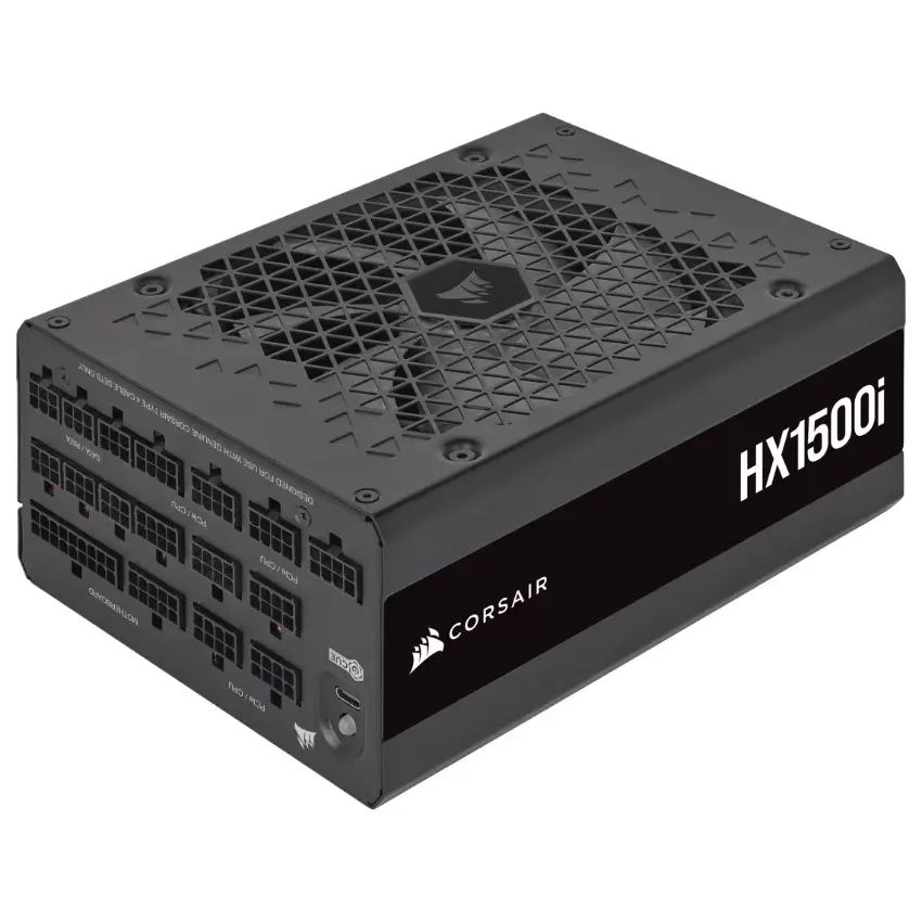 Fuente de alimentación modular Corsair HX1500i, 1500W, 80 PLUS Platinum Fuente de alimentación modular Corsair HX1500i, 1500W, 80 PLUS Platinum