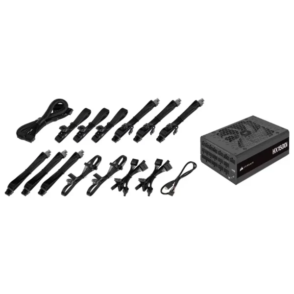 Fuente de alimentación modular Corsair HX1500i, 1500W, 80 PLUS Platinum