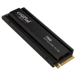 Disco SSD Crucial T500 NVMe, TLC, 3D NAND, PCIe Gen 4 x4, M.2 2280, Disipador