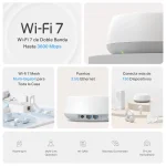 Sistema Wi-Fi Mesh TP-Link Deco BE25, 2.5G, BE5000, Doble Banda, Pack de 2