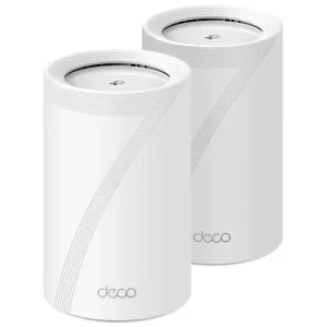 Sistema Wi-Fi Mesh TP-Link Deco BE65, 2.5G, BE9300, Triple Banda, Pack de 2
