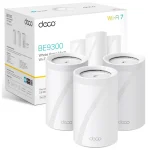 Sistema Wi-Fi Mesh TP-Link Deco BE65, 2.5G, BE9300, Triple Banda, Pack de 3