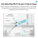 Sistema Wi-Fi Mesh TP-Link Deco BE65, 2.5G, BE9300, Triple Banda, Pack de 3