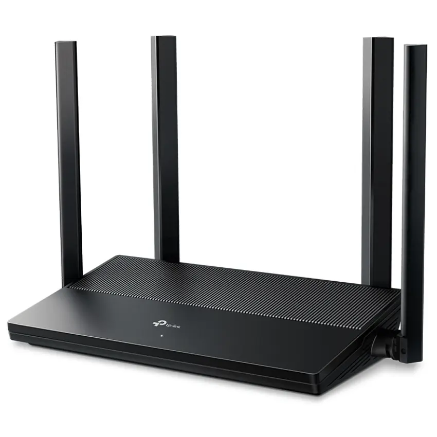 Router Wi-Fi TP-Link EX222, AX1800, Doble banda, Negro