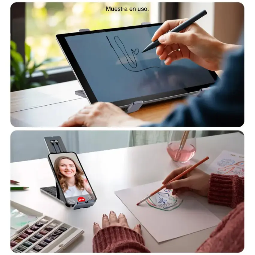 Soporte Portátil Genius G-Stand M250, Admite Notebooks/Tablets/Smartphones