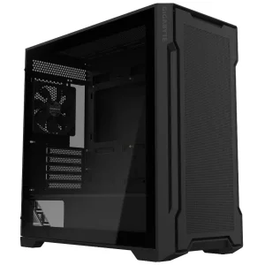 Gabinete Gigabyte C102 GLASS, Micro-ATX, Sin Fuente, Vidrio Templado, 2 Fan 12 cm, Negro