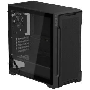 Gabinete Gigabyte C102 GLASS, Micro-ATX, Sin Fuente, Vidrio Templado, 2 Fan 12 cm, Negro
