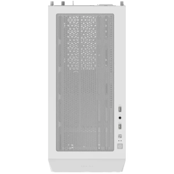Gabinete Gigabyte C102 GLASS ICE, Micro-ATX, Sin Fuente, Vidrio Templado, 2 Fan 12 cm, Blanco