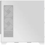 Gabinete Gigabyte C201 PANORAMIC ICE, Micro-ATX, Sin Fuente, Vidrio Templado Frontal y Lateral, 3 Fan 12 cm ARGB, Blanco