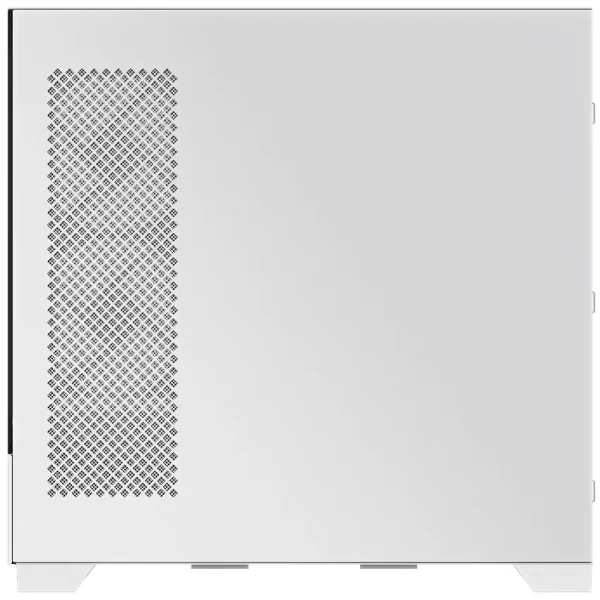 Gabinete Gigabyte C201 PANORAMIC ICE, Micro-ATX, Sin Fuente, Vidrio Templado Frontal y Lateral, 3 Fan 12 cm ARGB, Blanco