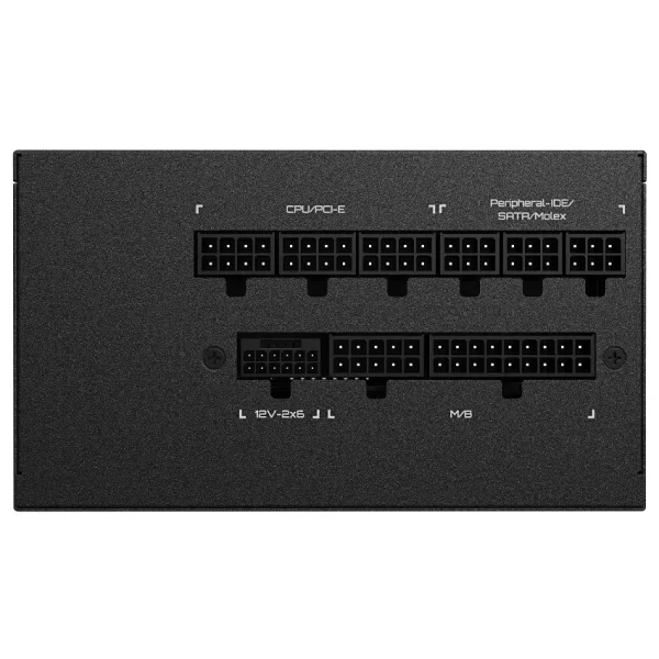 Fuente de alimentación modular Gigabyte UD1000GM PG5 V2 1000W 80 PLUS Gold, Preparada para PCIe 5.1