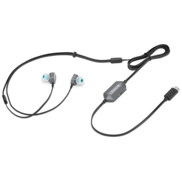 Auriculares Lenovo Legion E510 7.1 RGB, Gamer, USB-C, Gris