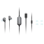 Auriculares Lenovo Legion E510 7.1 RGB, Gamer, USB-C, Gris