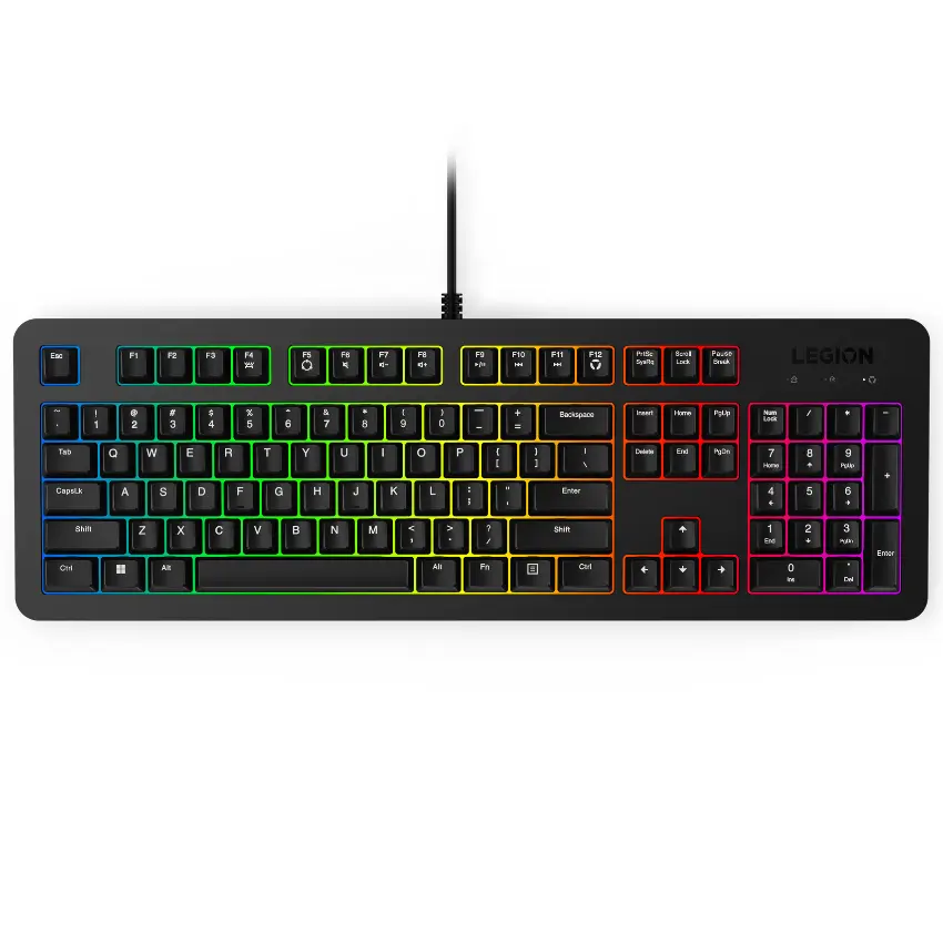 Teclado Legion K310 RGB, Iluminación LED, Gamer, Español