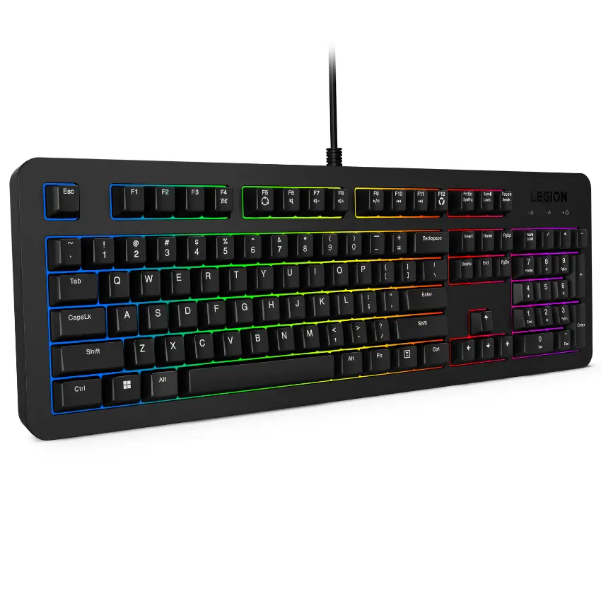Teclado Legion K310 RGB, Iluminación LED, Gamer, Español