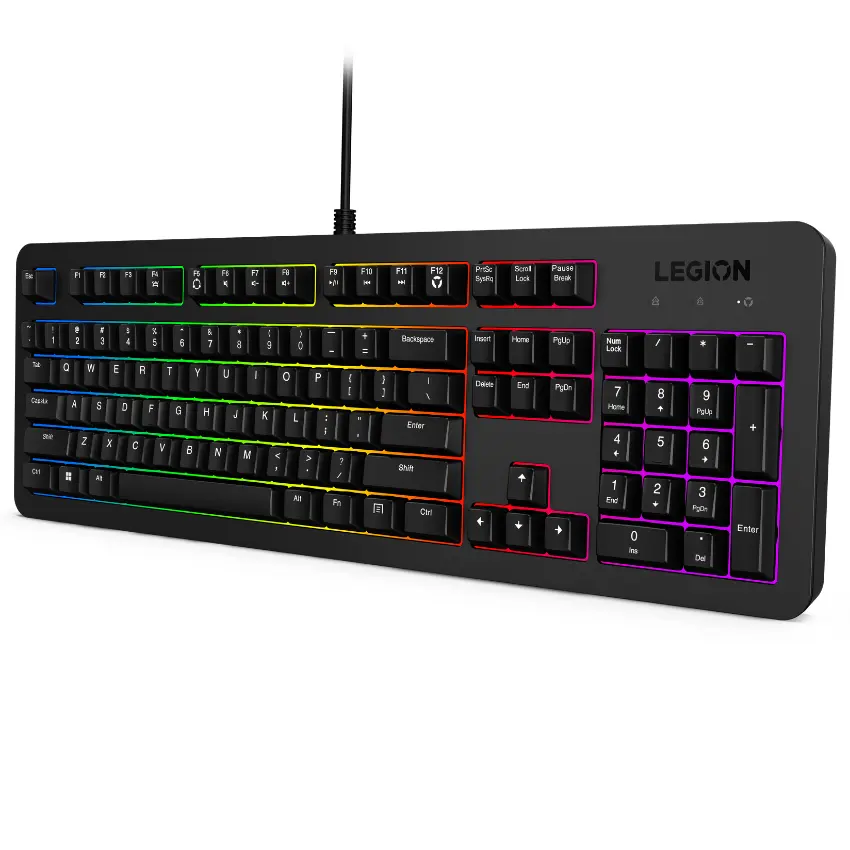 Teclado Legion K310 RGB, Iluminación LED, Gamer, Español