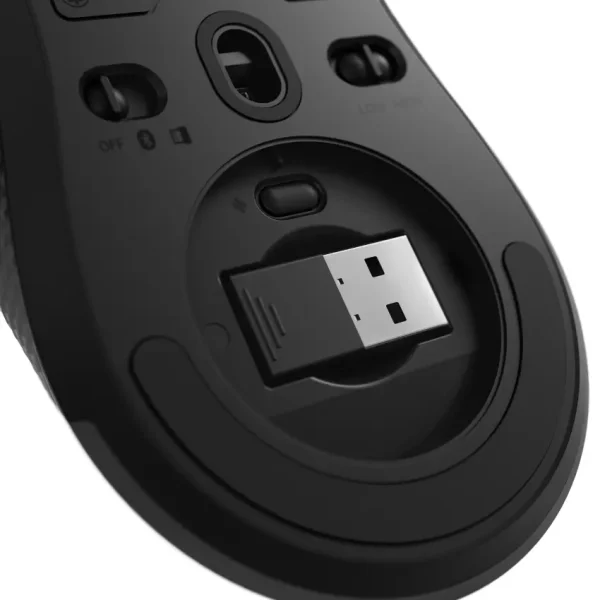 Mouse Inalámbrico Lenovo Legion M600, Gamer, USB y Bluetooth, Negro