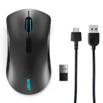 Mouse Inalámbrico Lenovo Legion M600, Gamer, USB y Bluetooth, Negro