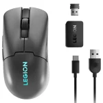 Mouse Inalámbrico Lenovo Legion M600s Qi, Gamer, USB y Bluetooth, Gris