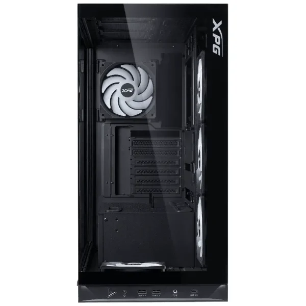Gabinete ADATA XPG INVADER X BTF, ATX, Sin Fuente, 2 Vidrios Templados, 5 Fan 12 cm ARGB, Negro